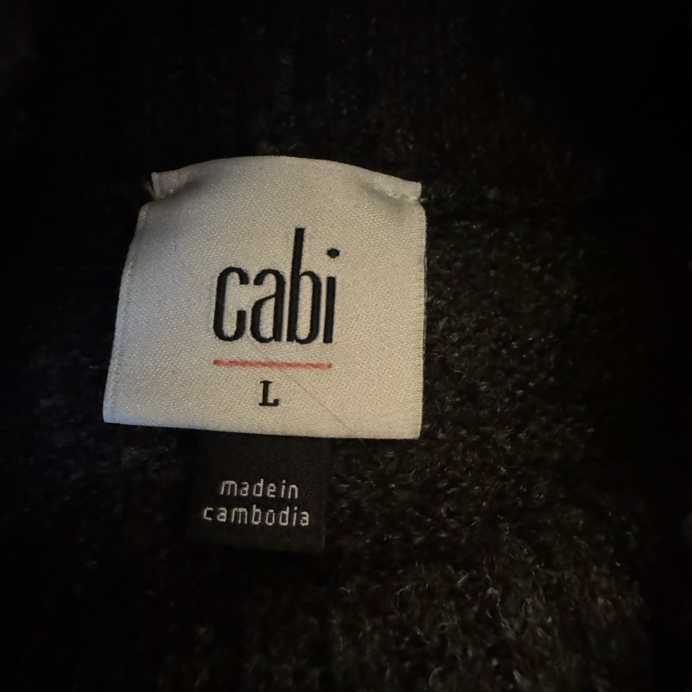 Cabi Campfire Pullover. Charcoal gray. Size Large. - Picture 10 of 12
